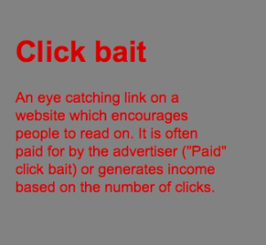 The Perils of Fluff Marketing: Click Bait, Listicles, and Their